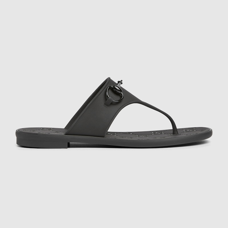 Women’s thong sandal with Horsebit - Image 2
